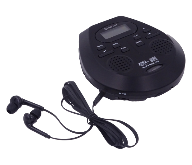 Denver Discman Denver DMP-395B czarny - 1535005 - zdjęcie 3